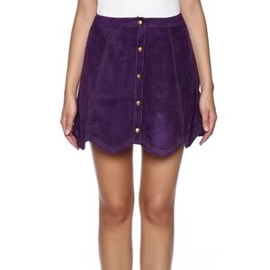 Small Purple Skirt